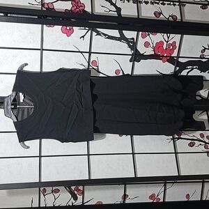 Helmut Lang Black Sleeveless Dress Size 2